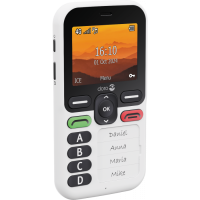 Doro Leva X10 - 4G met 4 voorkeuze toetsen | zwart-wit (V) Doro Leva X10 - 4G met 4 voorkeuze toetsen | zwart-wit (V)