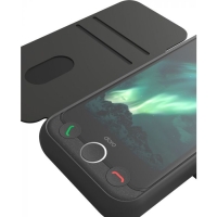 Doro Aurora A10 zwart Walletcase Doro Aurora A10 zwart Walletcase