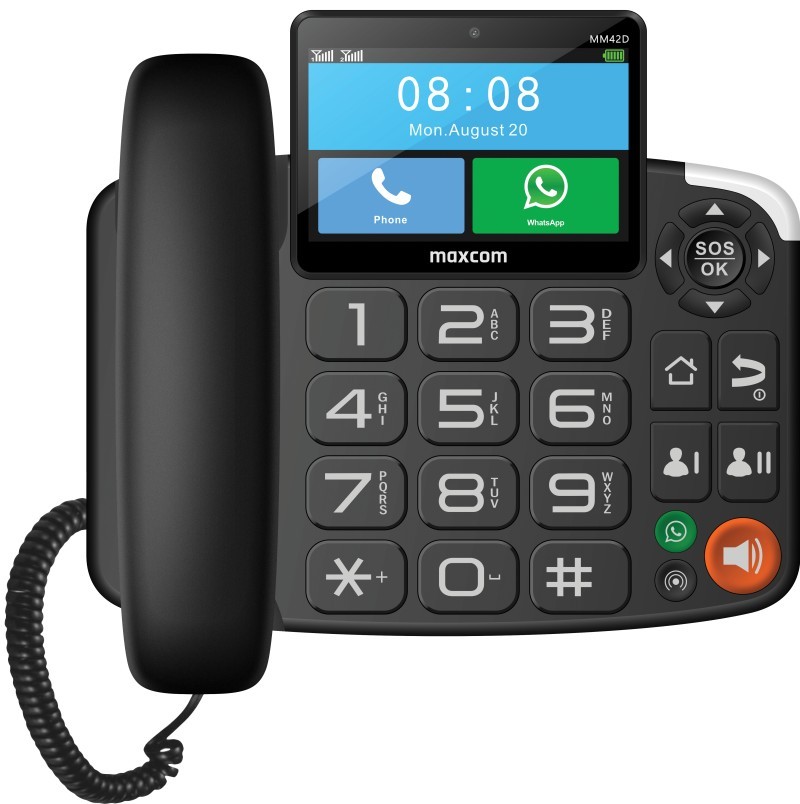 Maxcom MM42D SE met WhatsApp